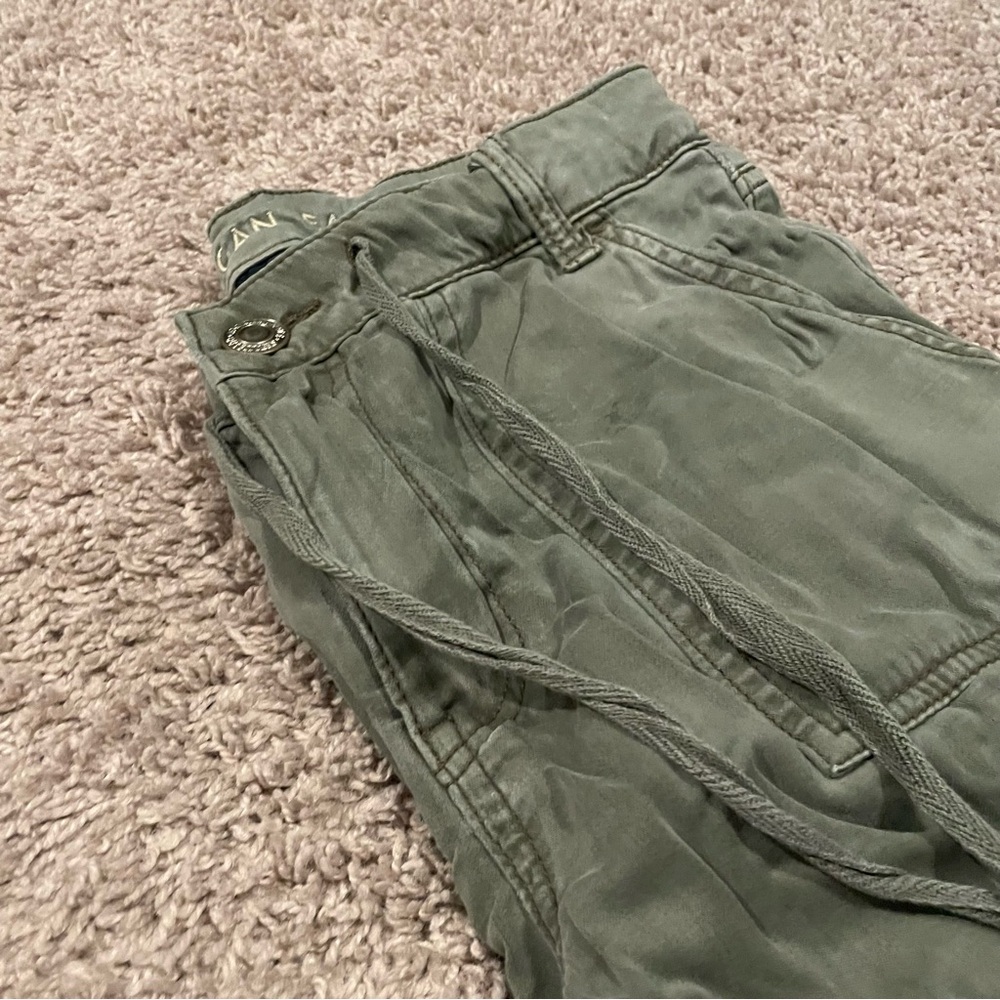 American eagle hi rise jeggings green size 4 inseam 27” - Picture 2 of 7